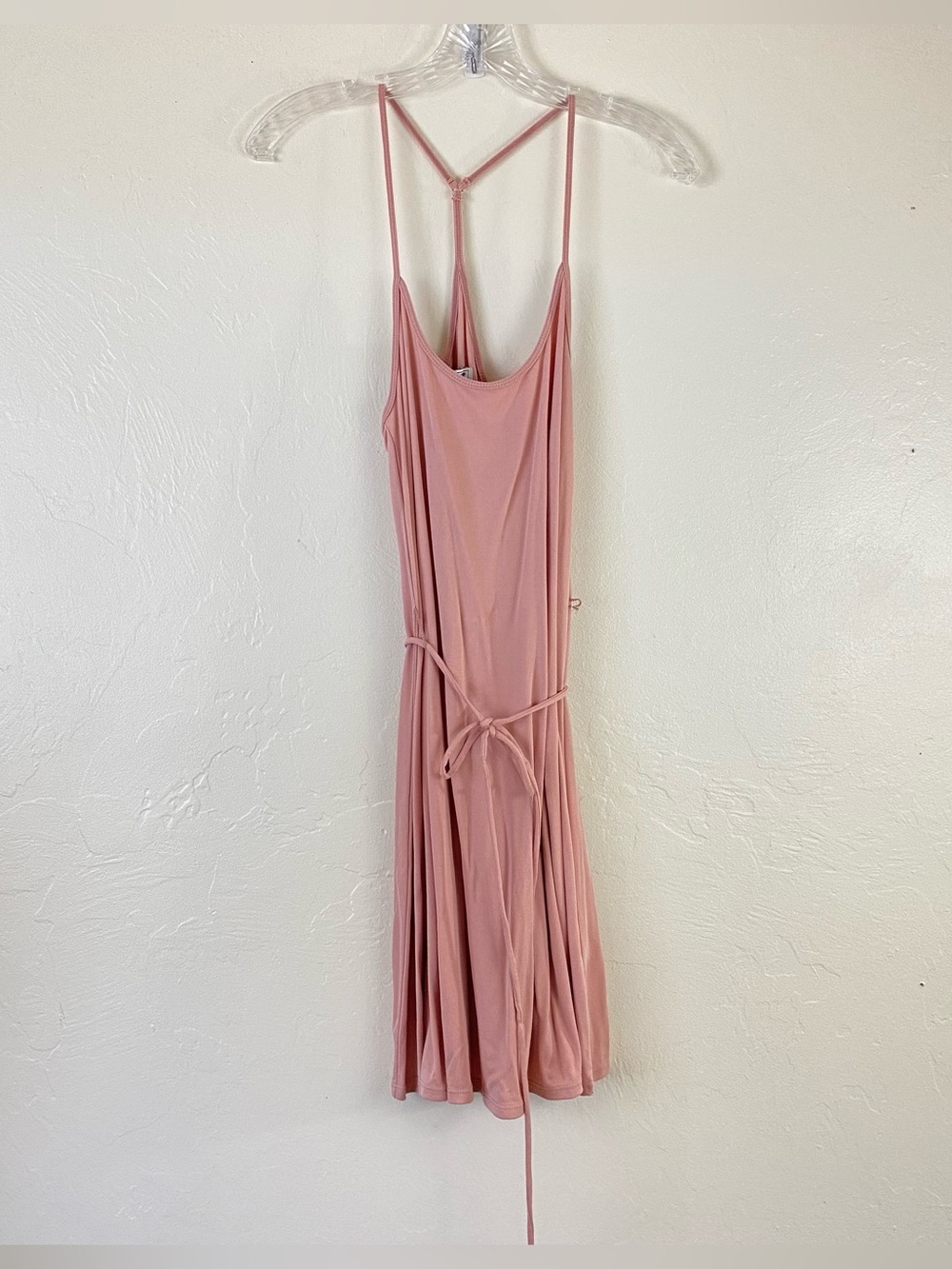 Abercrombie & Fitch Size Small Ribbed Jersey Knit Spaghetti Strap Swing Dress